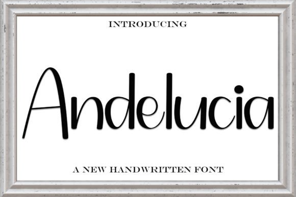 Andelucia Font for Web Design