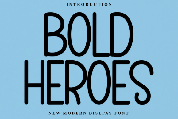 Bold Heroes Font for Business Branding