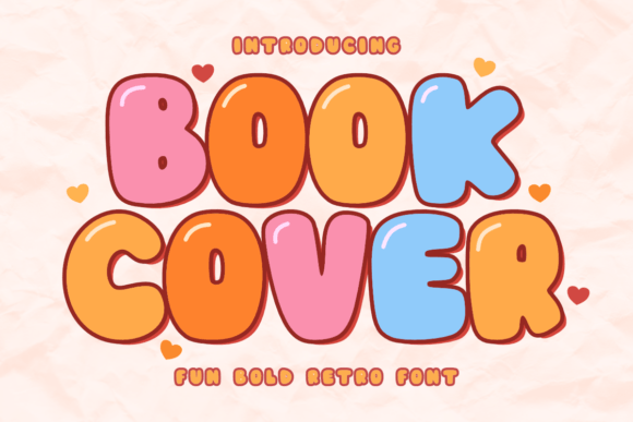 Book Cover Font for Creative Design