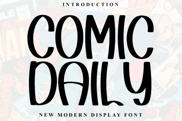 Comic Daily Font for Creative Makers