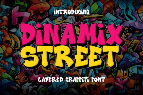 Dynamix Street: A Bold Display Font for Web Design