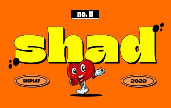 Elevate Web Design with the Shad Display Typeface