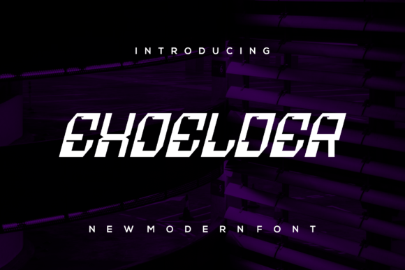Exoelder: A Bold Typeface for Authentic Branding