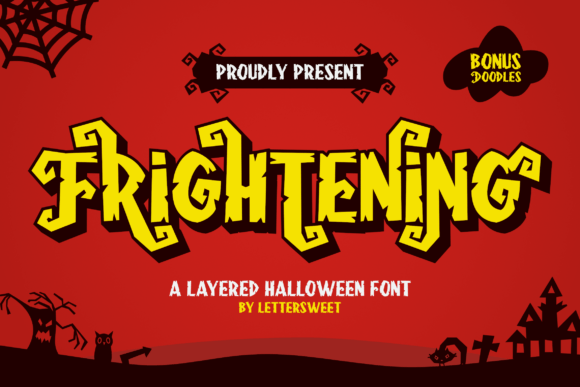 Frightening Font for Halloween Design