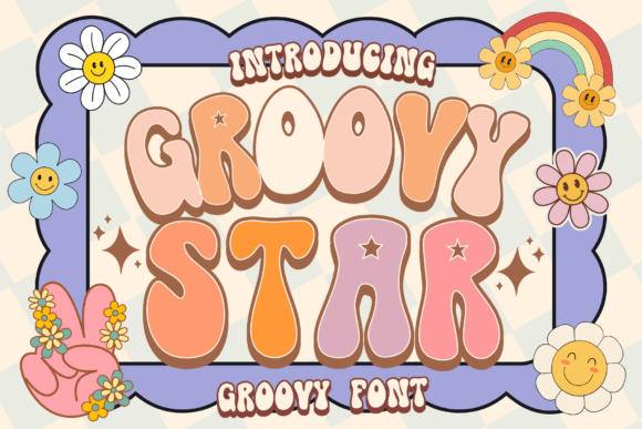 Groovy Star: The Retro Font for Handmade Brands