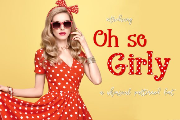 Oh so Girly Font for Web Design