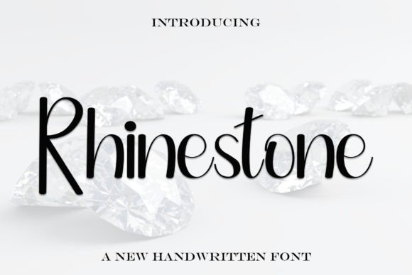 Rhinestone Font Review