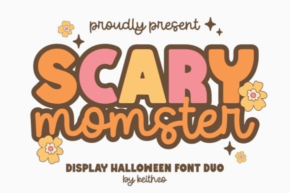 Scary Momster Font for Spooky Branding