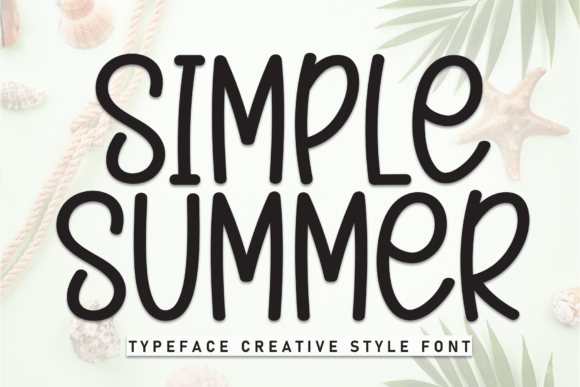 Simple Summer Font