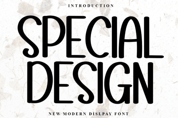 Special Design Font for Creative Makers