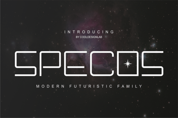 Specos: A Vertical Typeface for Modern Makers
