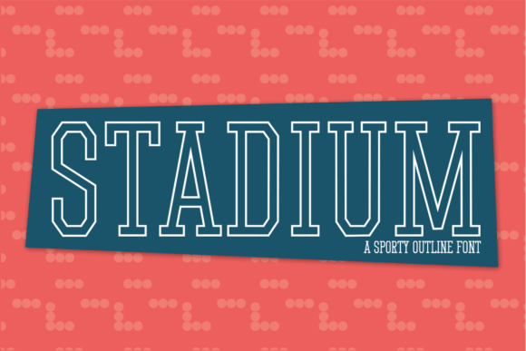 Stadium Font for Bold Branding