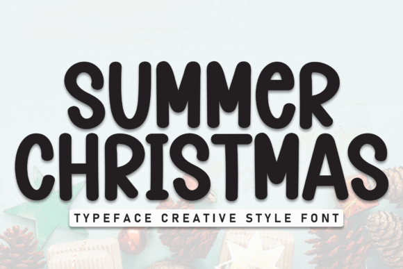 Summer Christmas Font