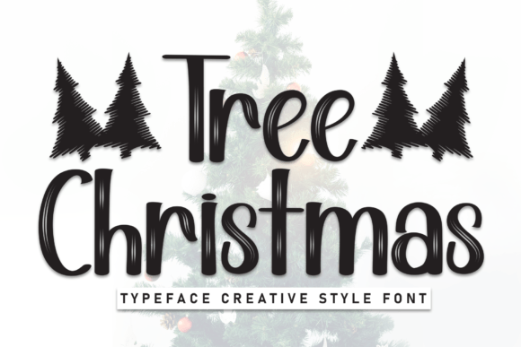 Tree Christmas Font Review