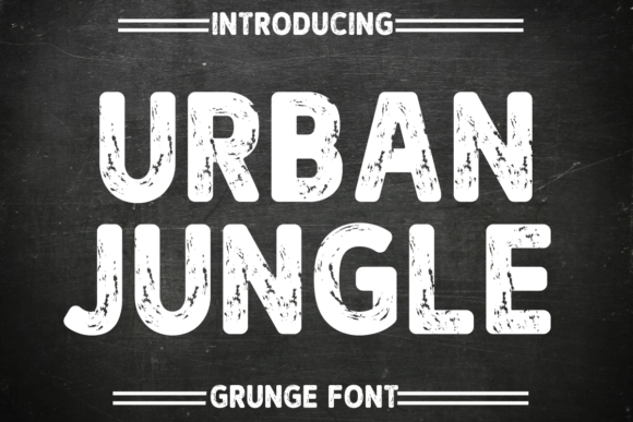 Urban Jungle Font for Bold Branding