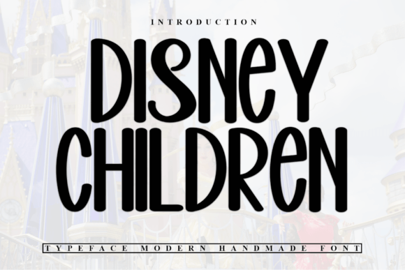 Using Disney Children Display Fonts for Festive Web Headers