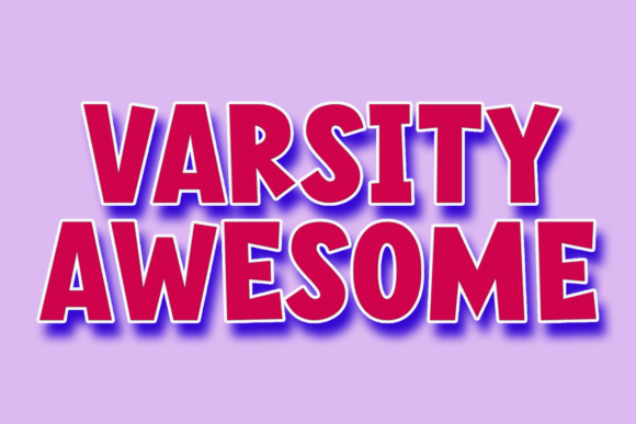 Varsity Awesome Font
