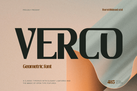 Verco: A Bold Display Font
